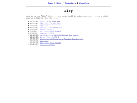 blog screenshot