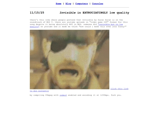 blog/invisible screenshot