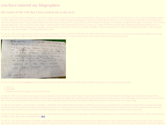 new pages/blog screenshot