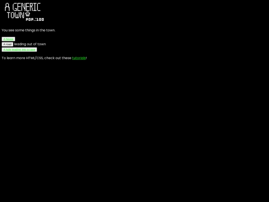 agenerictown screenshot