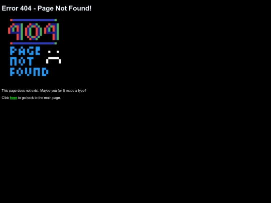 not_found screenshot