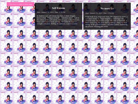 Poems screenshot