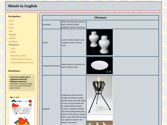 glossary screenshot