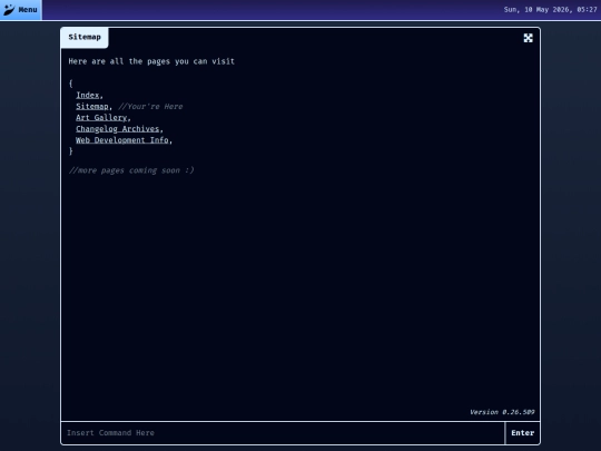 sitemap screenshot