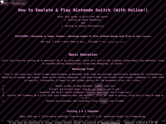 hackcorner/switchemulateguide screenshot