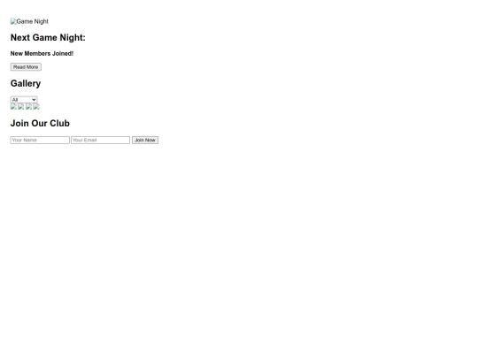 InteractiveMenu screenshot