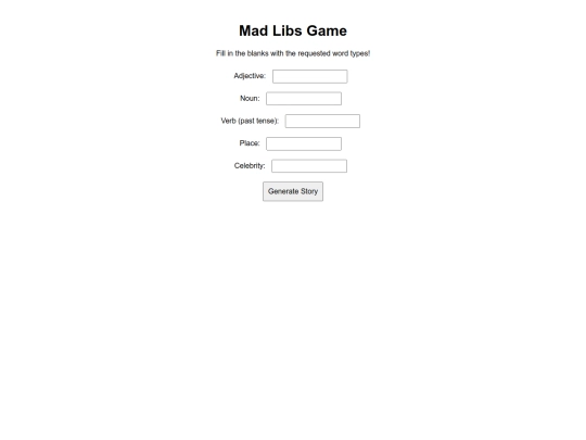 sillysentence screenshot