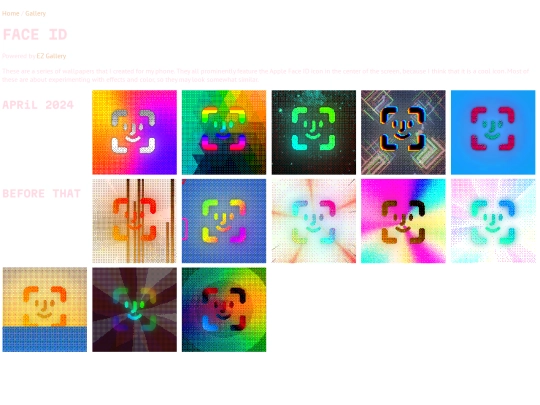 creative/gallery/faceid screenshot