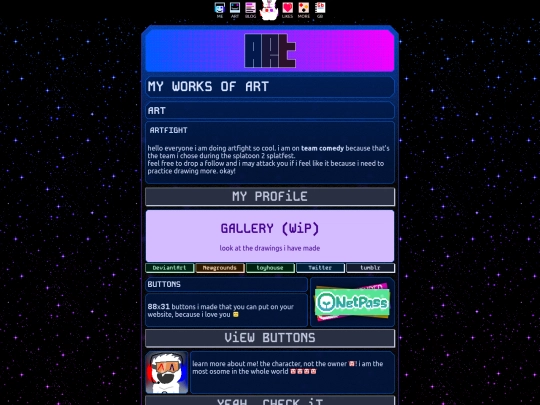 creative screenshot