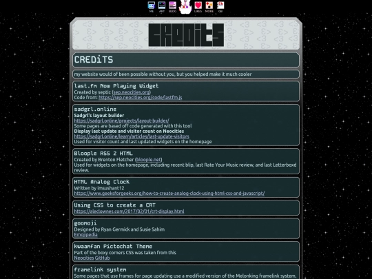 credits screenshot