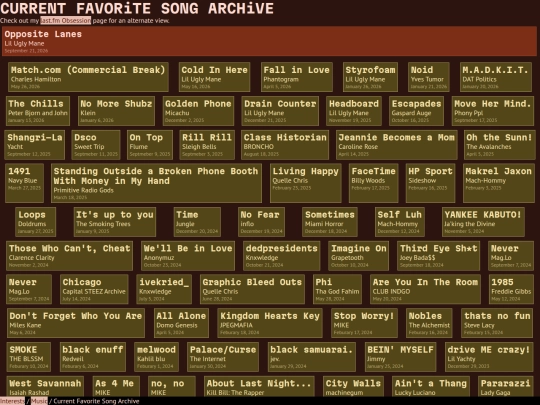 interests/music/favarchive screenshot