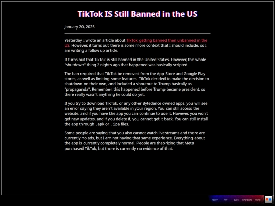more/archive/blog/25/1/tiktokactuallybanned screenshot