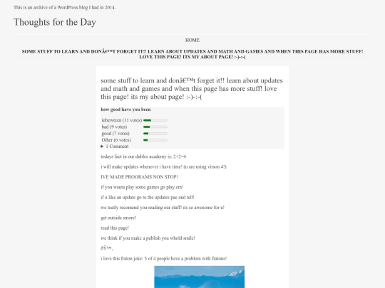 more/archive/blog/arch/wp/about screenshot