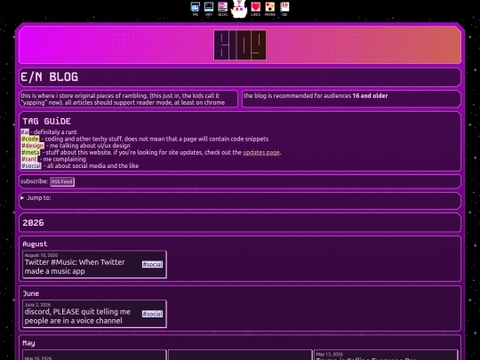 more/archive/blog screenshot