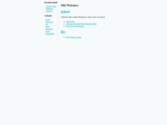 more/archive/websites/gsites screenshot