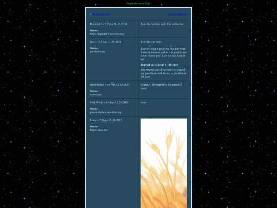 more/archive/websites/homepages/guestbook/123guestbook screenshot