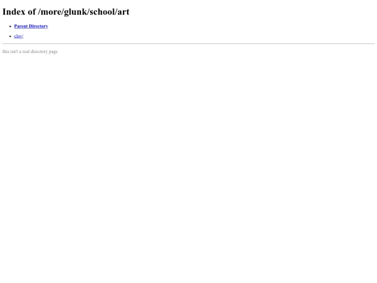 more/glunk/school/art screenshot