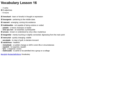 more/glunk/school/english/vocab/vocab16 screenshot