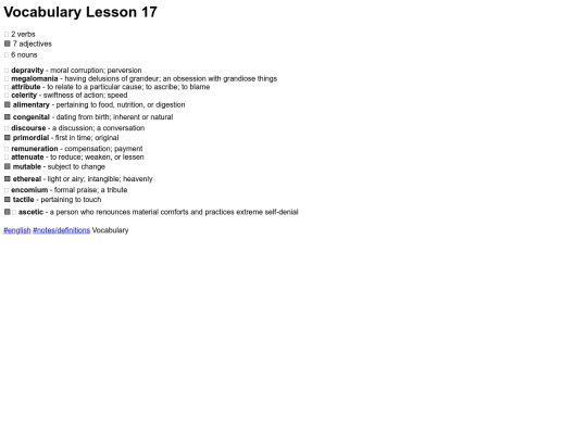more/glunk/school/english/vocab/vocab17 screenshot