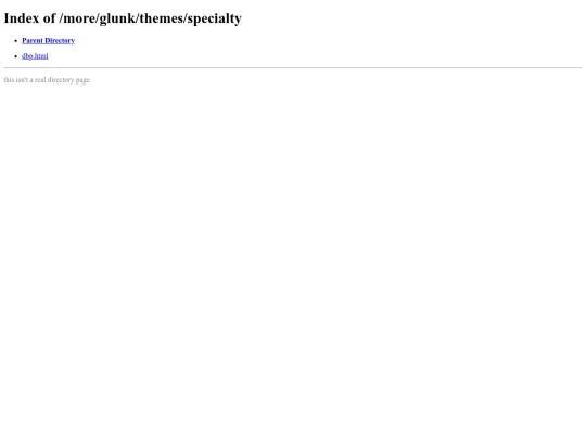 more/glunk/themes/specialty screenshot