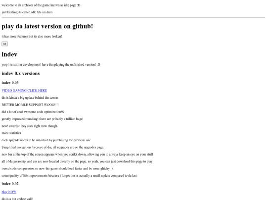 more/idle_file/versions screenshot