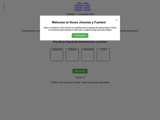 home screenshot