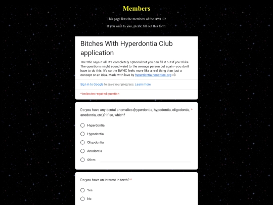 members screenshot