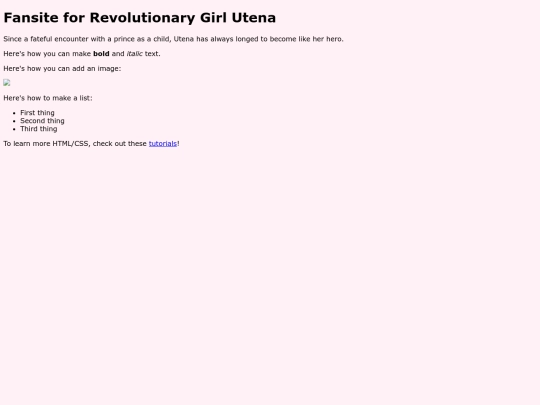 rgu_fansite/premise screenshot