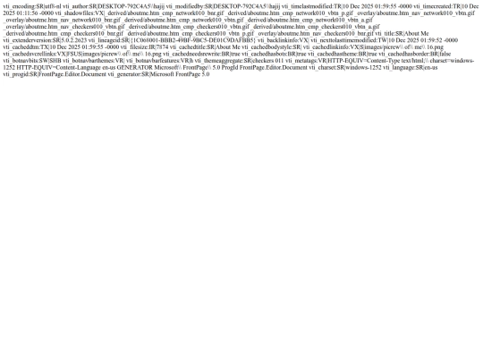 _vti_cnf/aboutme screenshot