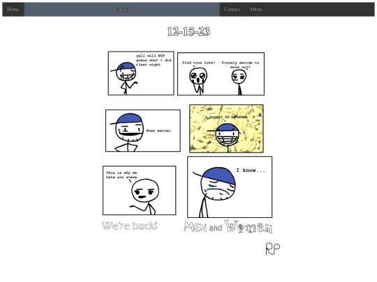Comics/WereBack screenshot