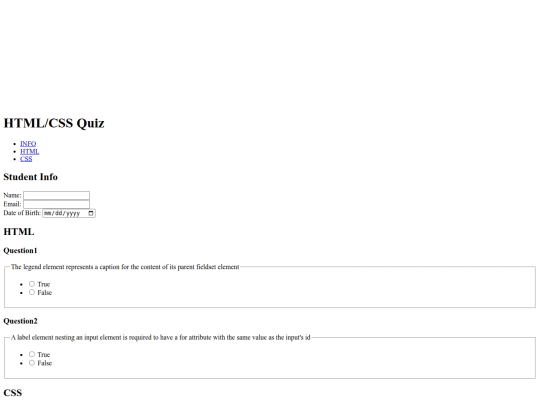 quiz screenshot