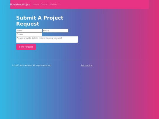 contact screenshot