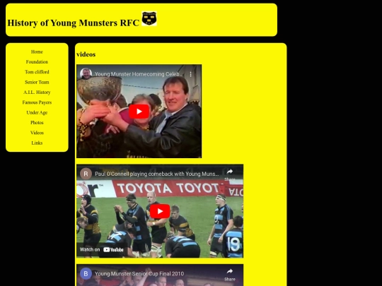 videos screenshot