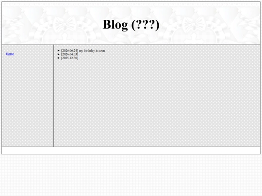 blog screenshot