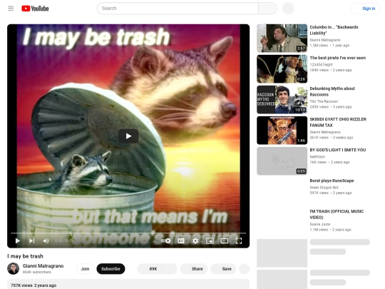 test/raccu screenshot