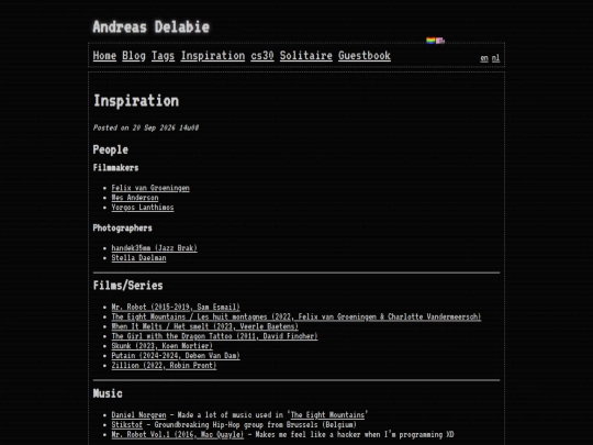 inspiration screenshot