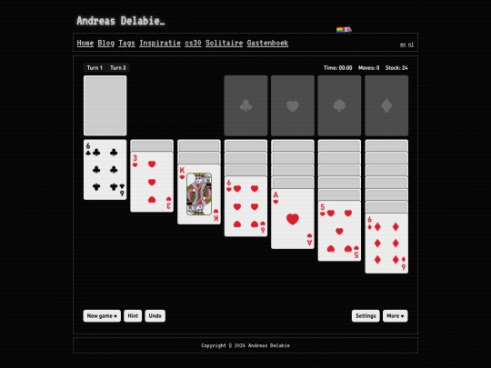 nl/solitaire screenshot