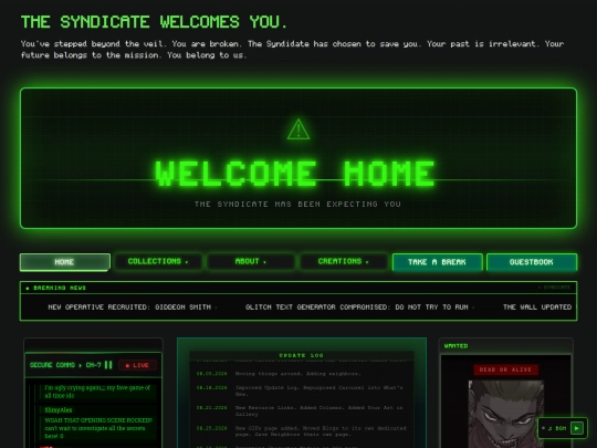 home screenshot
