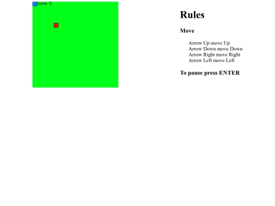 snake screenshot