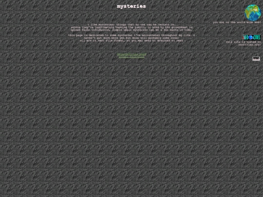 mysteries screenshot