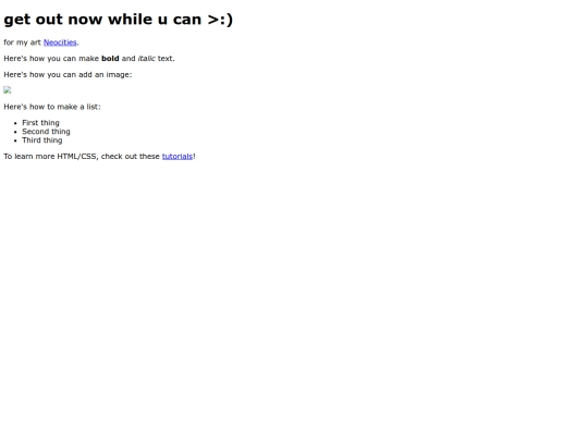 index screenshot