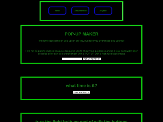 projects/myname/myname screenshot
