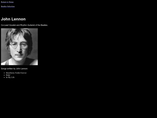 beatles/john screenshot