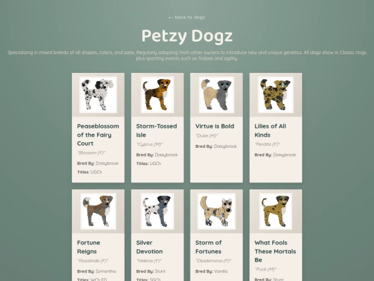 dogz-petzy screenshot