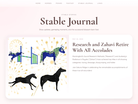 sakuraridge/journal screenshot