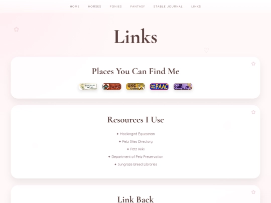 sakuraridge/links screenshot