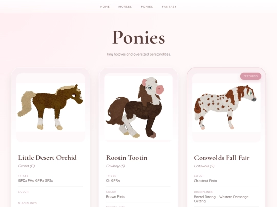 sakuraridge/ponies screenshot