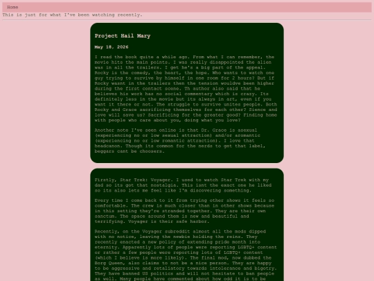 Consumption/movies screenshot