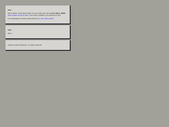 now screenshot