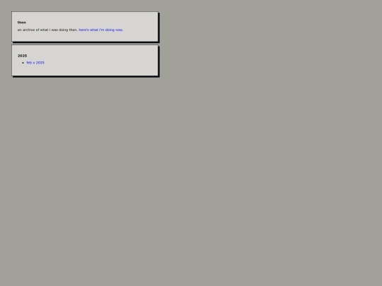 now/then screenshot